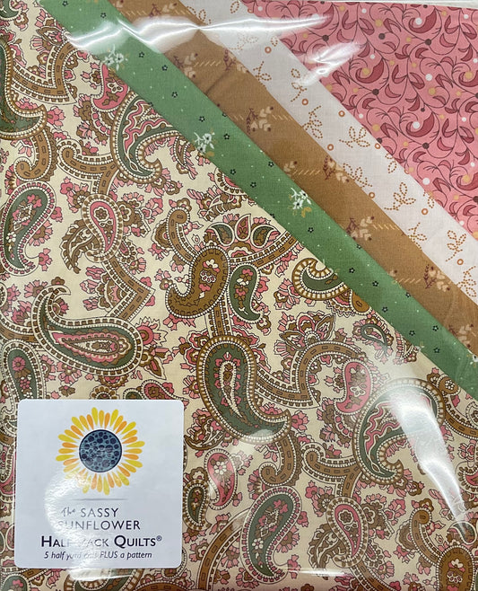 Sassy Sunflower Half Pack - Unity Paisley