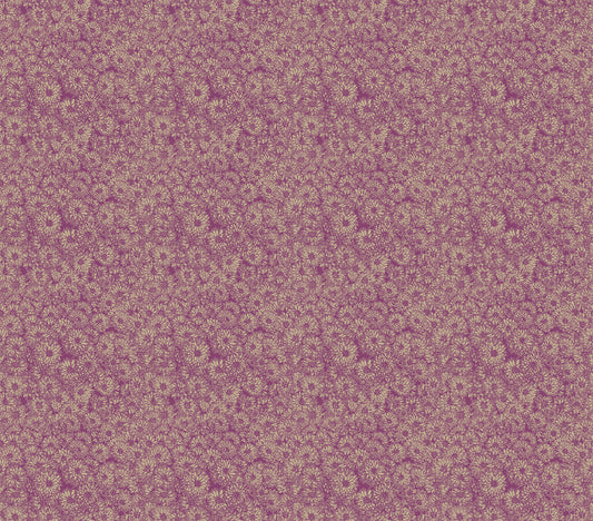 Indelible - Mums, Mauve - PER 1/4 YARD
