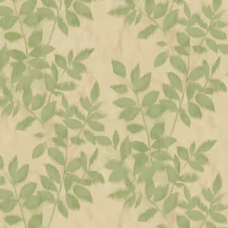 Arboretum Ecru/Green 108" Wide Back