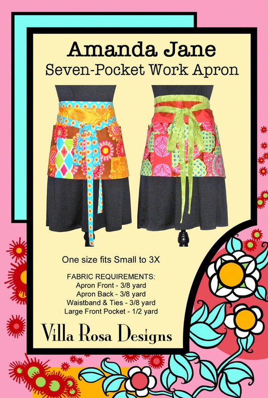 Amanda Jane Apron Pattern