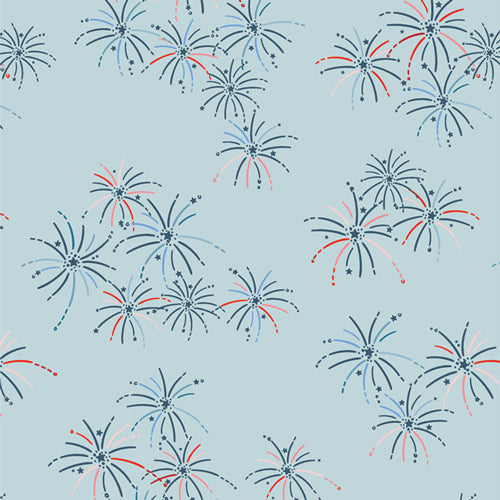 Bloomin' Americana - Boom & Bloom - PER 1/4 YARD