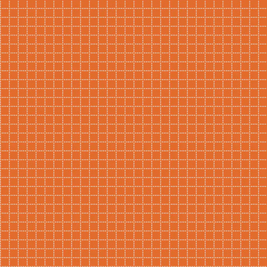 Back & Forth - Square Dance, Carrot - PER 1/4 YARD