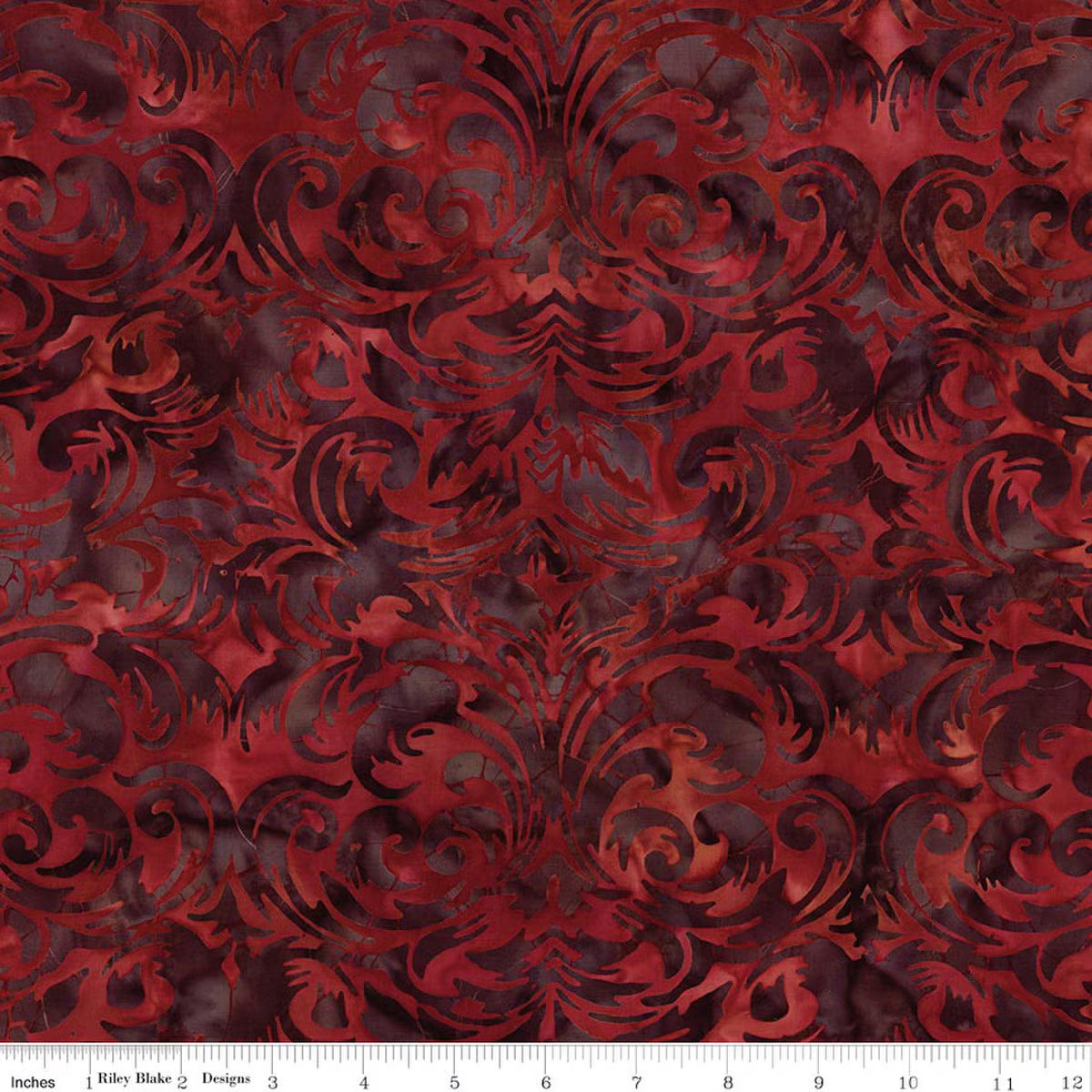 Legacy Batiks - Japanese Maple - PER 1/4 YARD