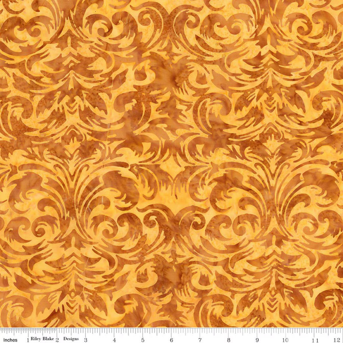 Legacy Batiks - Ochre Stain - PER 1/4 YARD