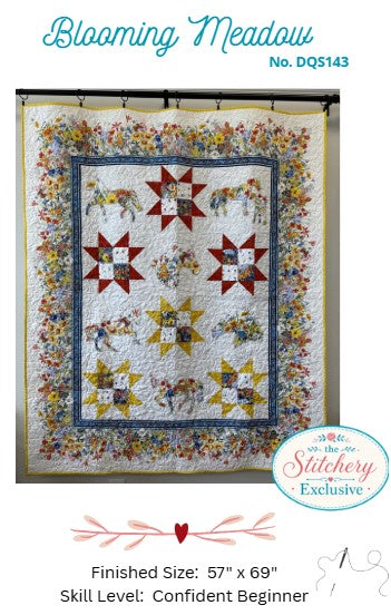 Blooming Meadow - Digital Quilt Pattern