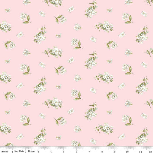 Peter Rabbit & Friends, Jasmine Pink - PER 1/4 YARD