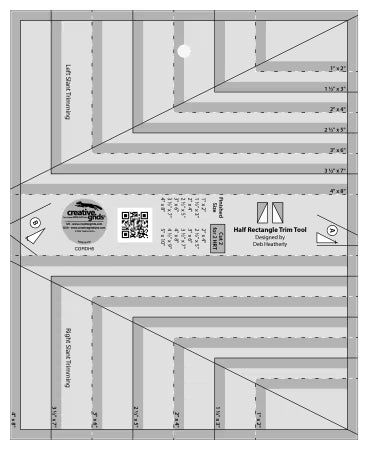 Creative Grids Half Rectangle Trim Tool