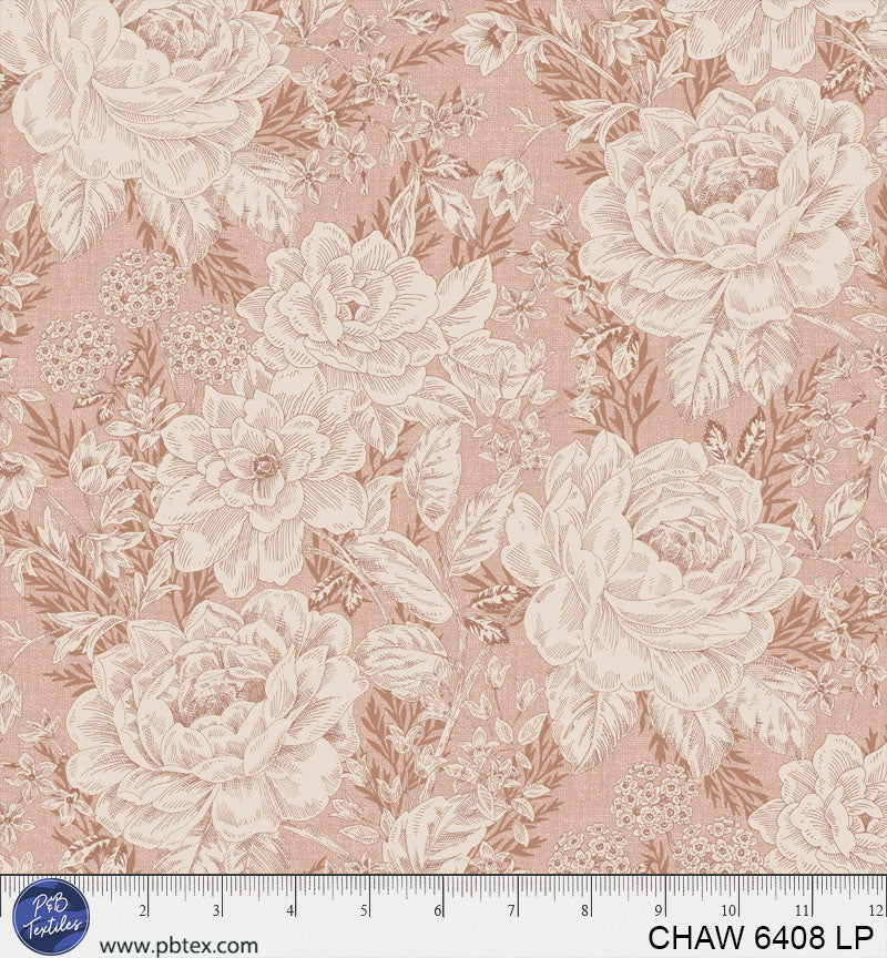 Charlotte, Light Pink 108" Wide Back
