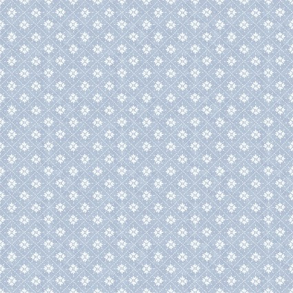 Daisy Field - Dot, Light Denim - PER 1/4 YARD