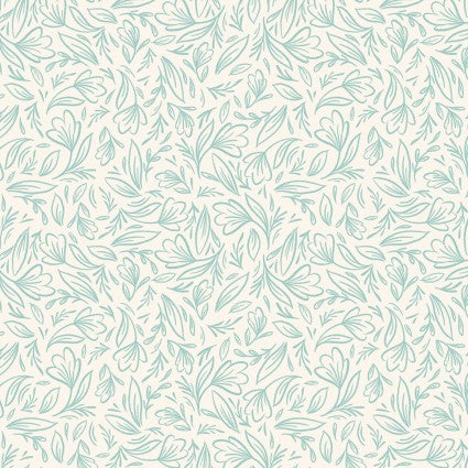 Perfect Blend - Linework, Cream - PER 1/4 YARD