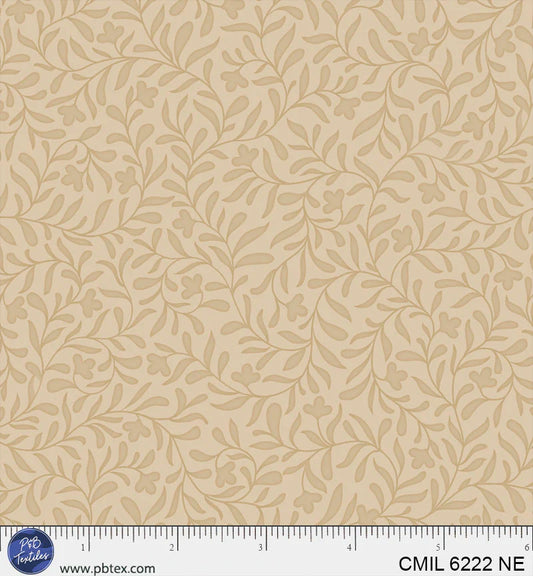 Cider Mill - Harvest Vine, Neutral/Ecru - PER 1/4 YARD