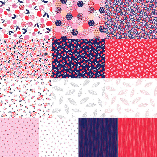 Cherry Patch 10" Squares (42 pieces)