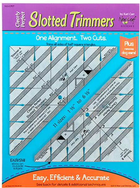 Clearly Perfect Slotted Trimmer Ruler