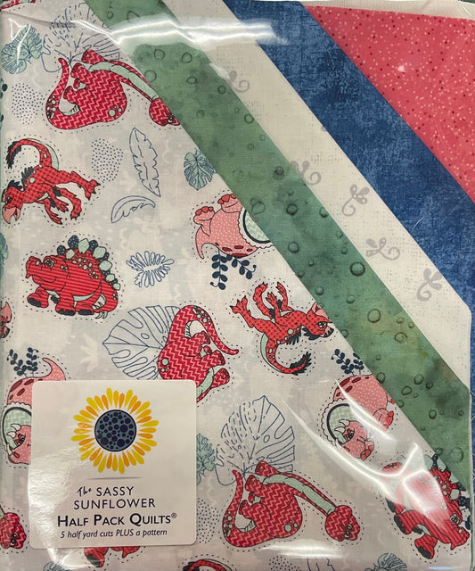 Sassy Sunflower Half Pack - Born to Roar 2