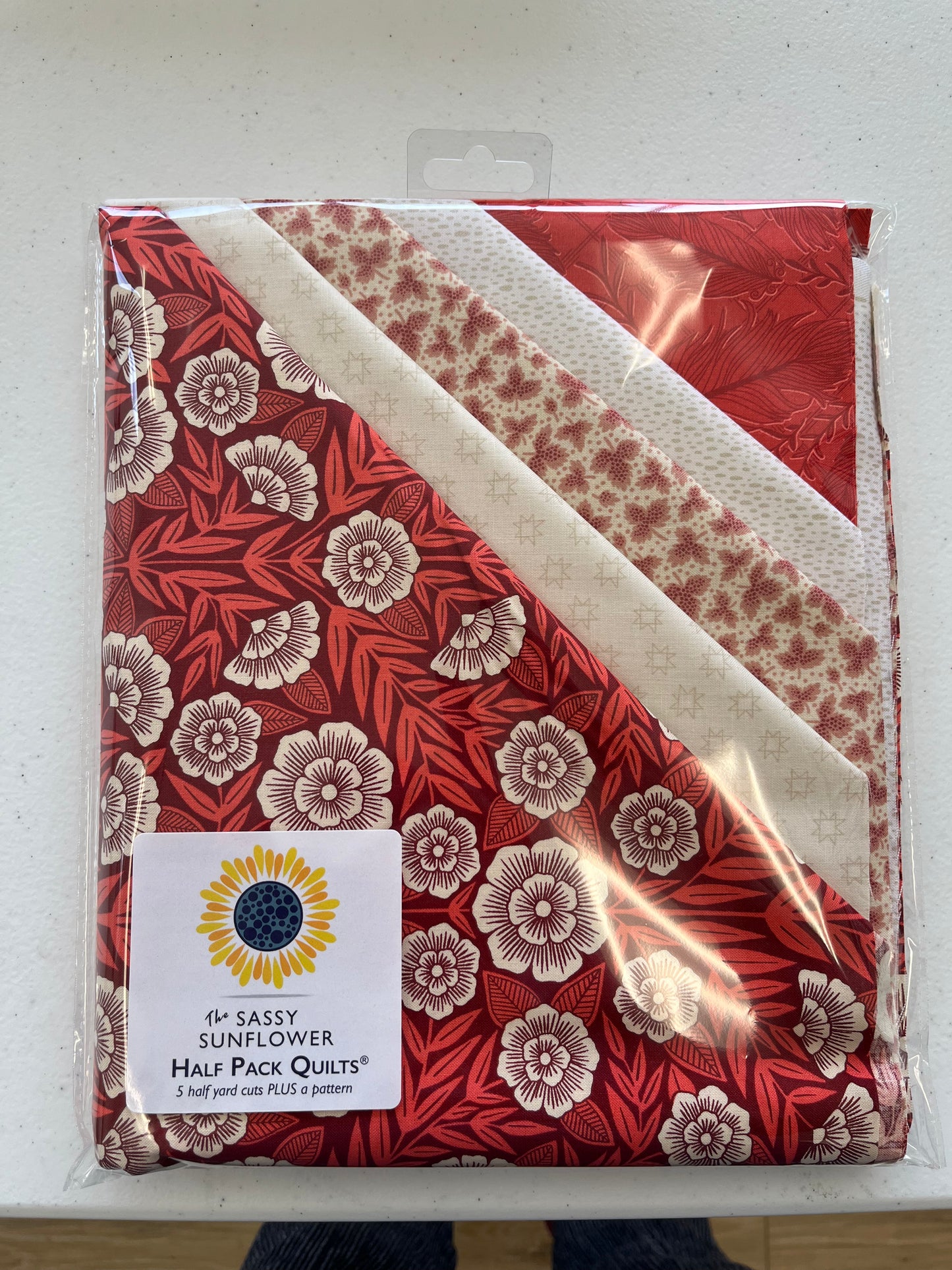 Sassy Sunflower Half Pack - Flower Press 2 (Red)