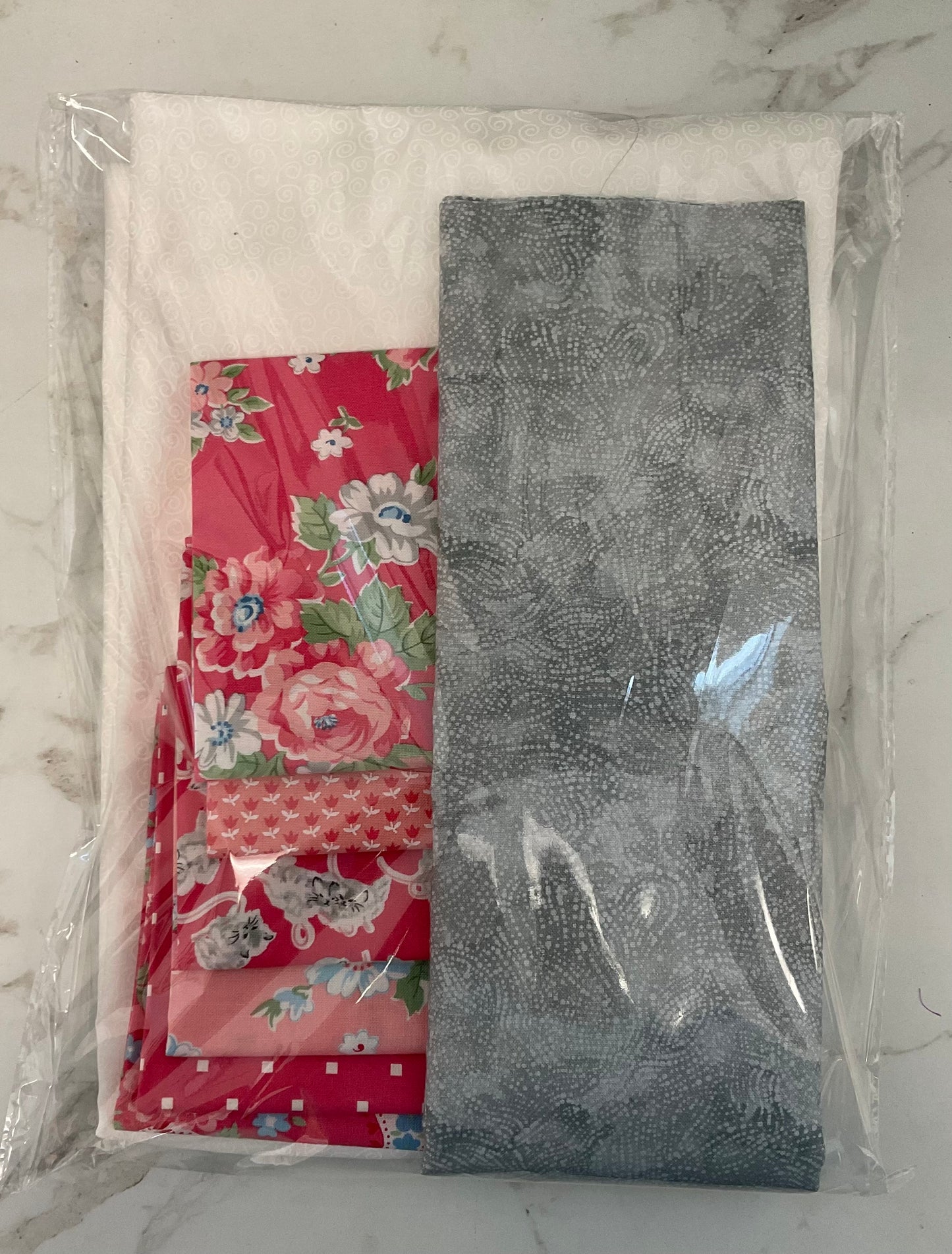 Farmhouse Baby Quilt Kit - A Cat Named Stitch