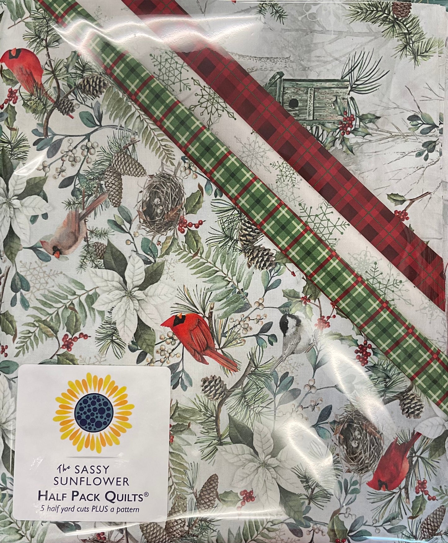 Sassy Sunflower Half Pack - Winter Song