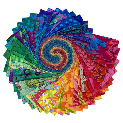 Classics Plus - 2.5in DR 40 Pcs - Rainbow, Kaffe