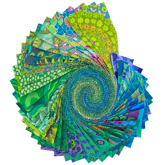 Classics Plus - 2.5" Strips - Tidal, Kaffe Fassett