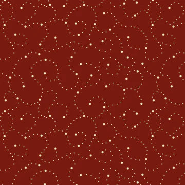 Forever - Dots, Cranberry Red - PER 1/4 YARD