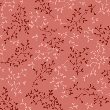 Forever - Twirling Twigs, Blush - PER 1/4 YARD