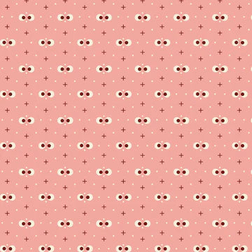 Forward to the Past - Peek-a-boo, Rose - PER 1/4 YARD