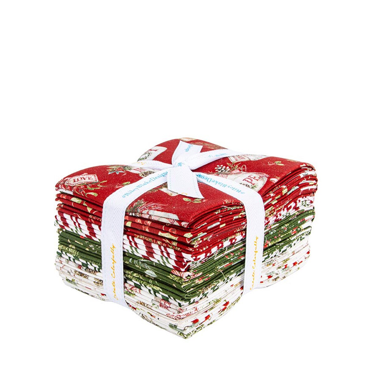 Holiday Spirit - Fat Quarter Bundle, 18 pcs.