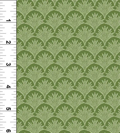 All TN/KY State Shop Hop 2026 - Fan, Olive - PER 1/4 YARD PRE-ORDER