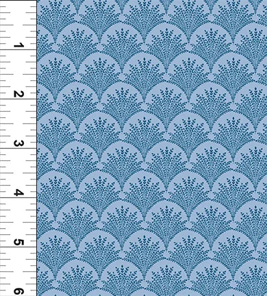 All TN/KY State Shop Hop 2026 - Fan, Steel - PER 1/4 YARD PRE-ORDER