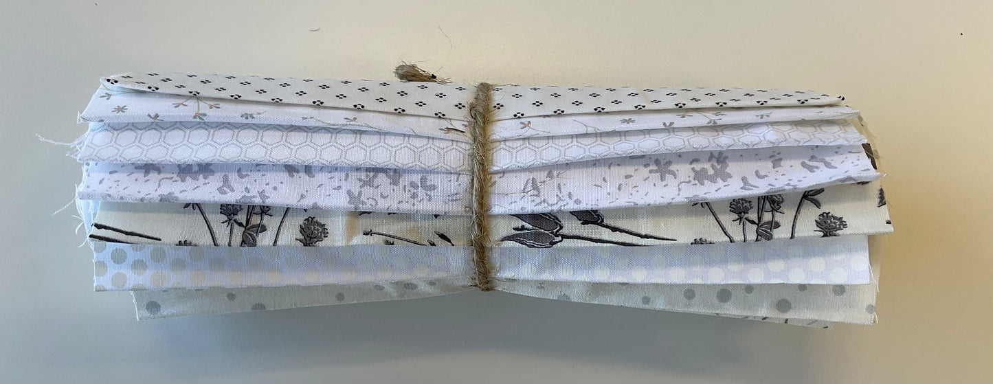 Neutral Roll of Quarters - Low Volume 3 (10 quarter yards)