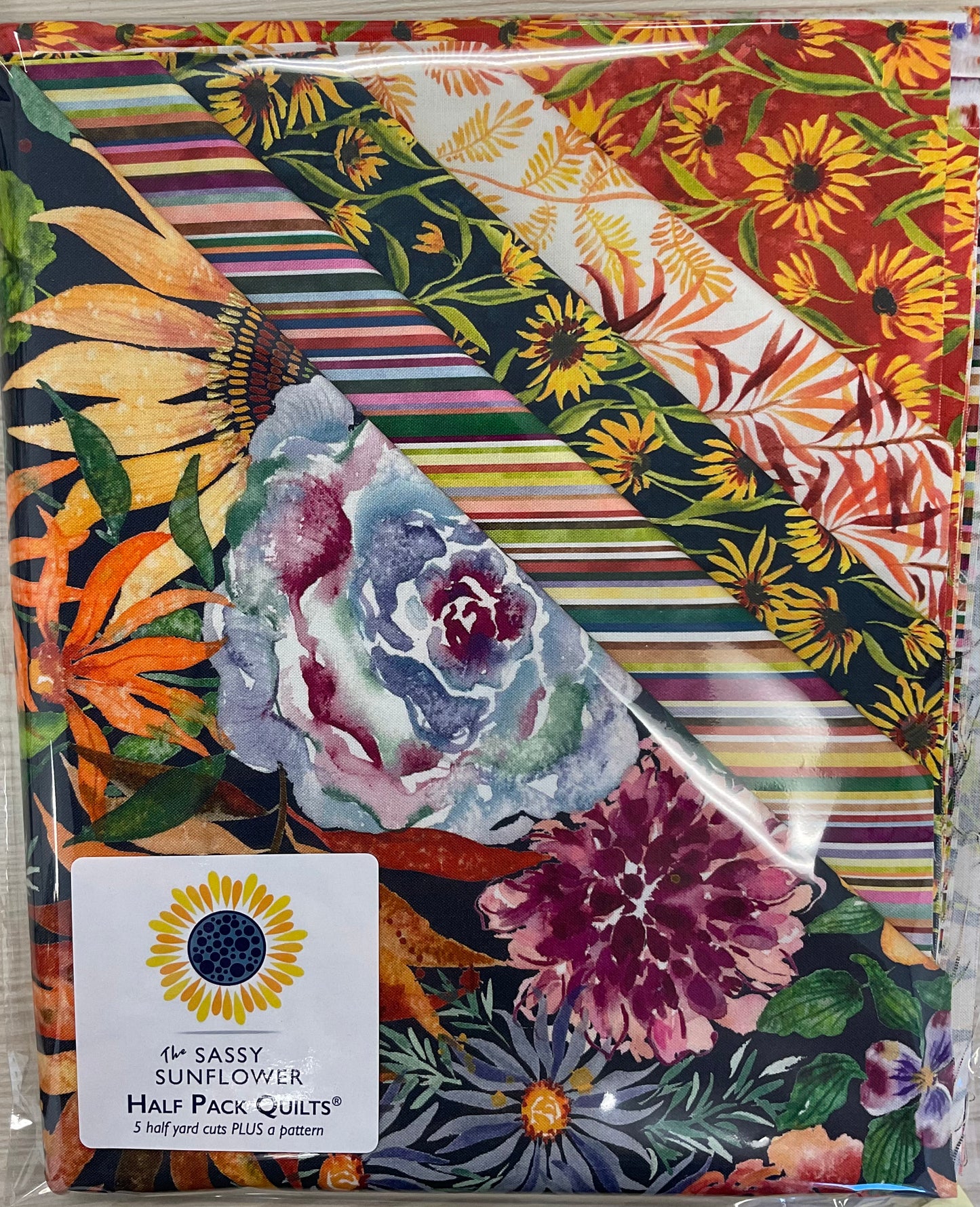 Sassy Sunflower Half Pack - Floribunda