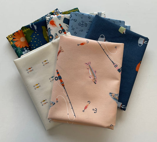 Happy Camper Fat Quarter Bundle (7 FQs)