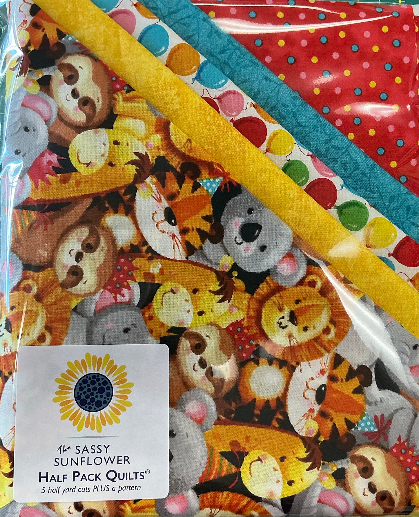Sassy Sunflower Half Pack - Party Animals 2