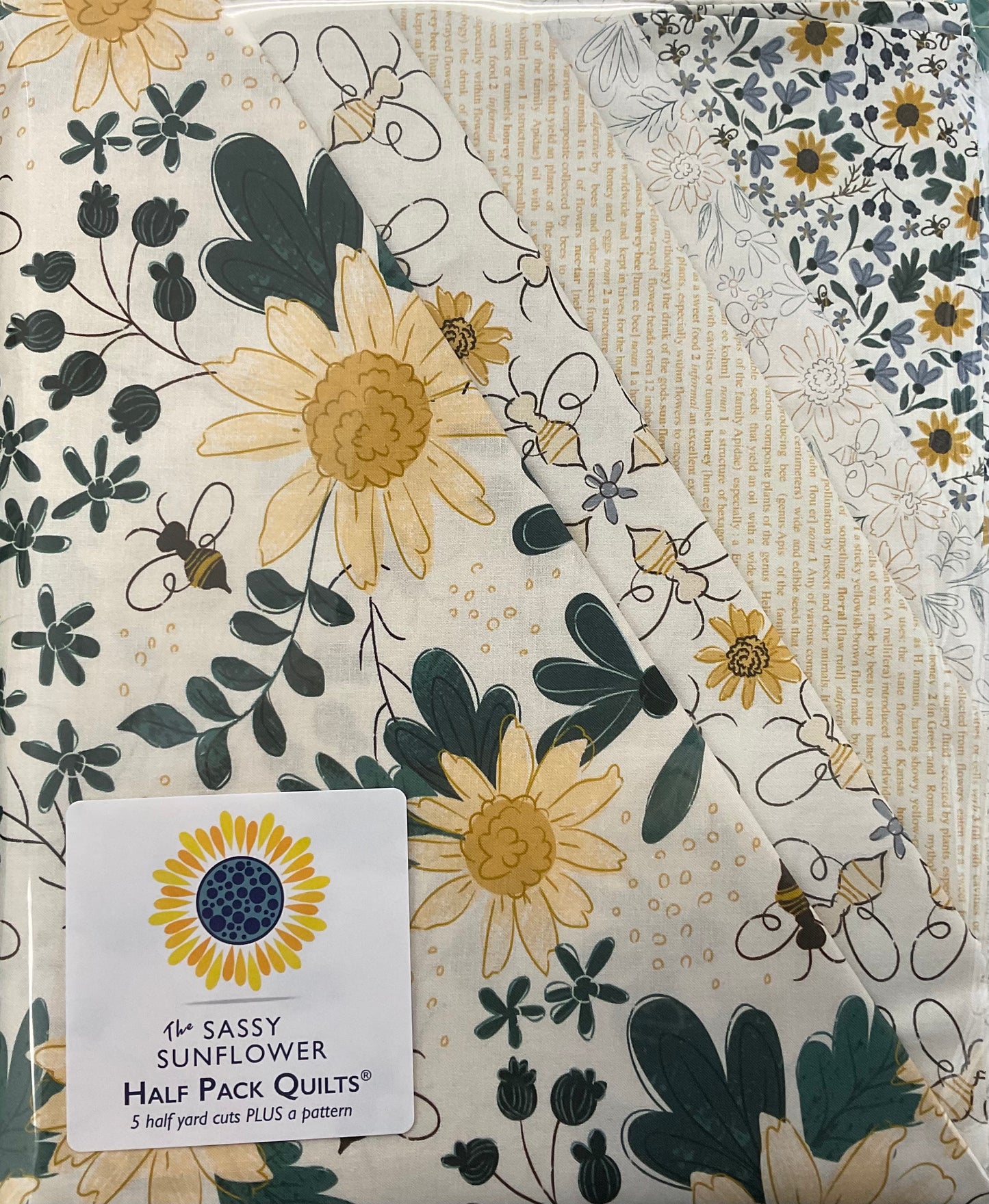 Sassy Sunflower Half Pack - Honey Bee