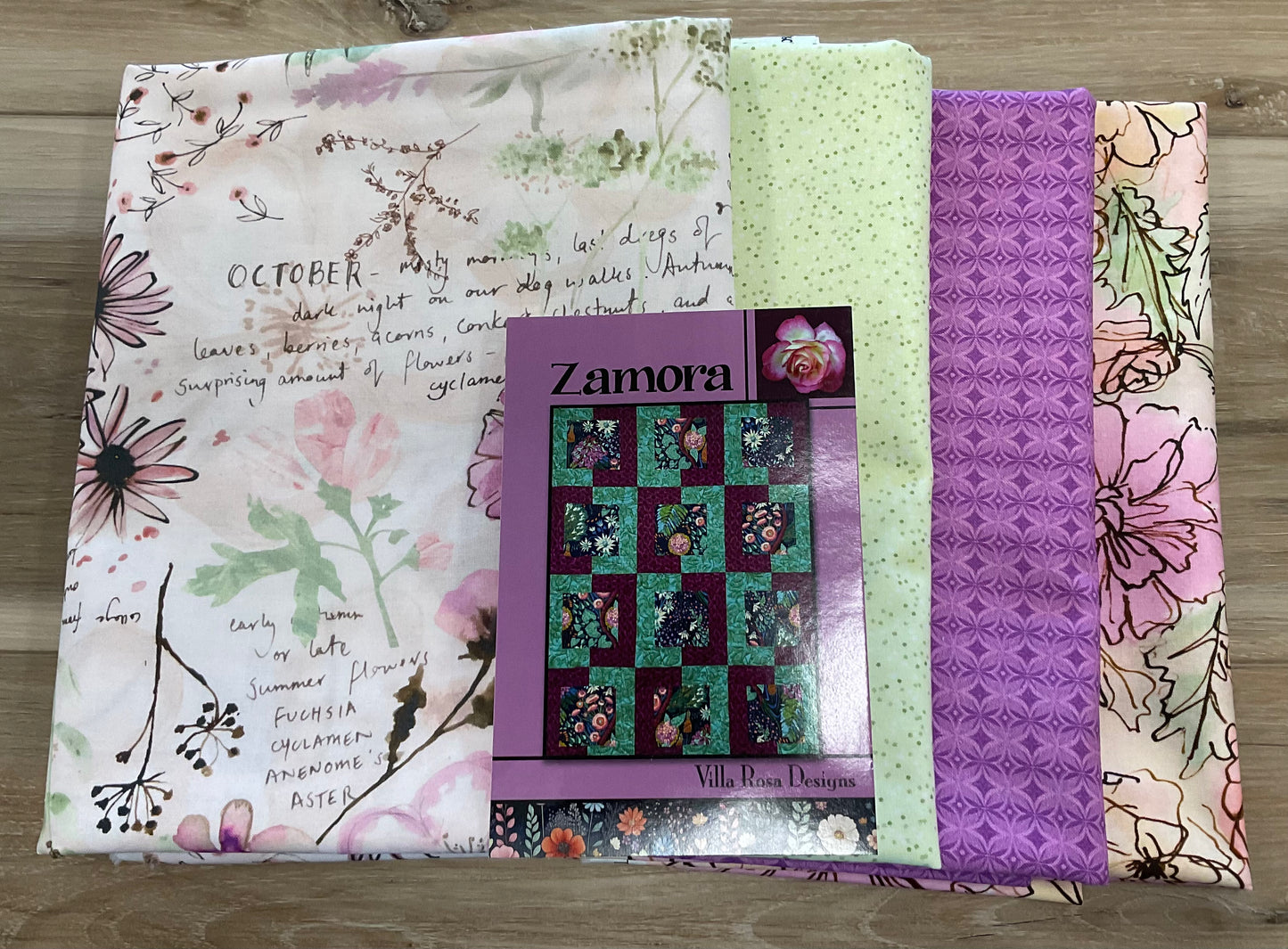 Zamora Quilt Kit - Blooming Lovely