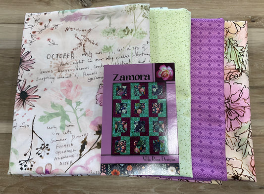 Zamora Quilt Kit - Blooming Lovely