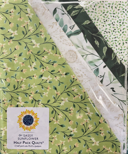 Sassy Sunflower Half Pack - Bountiful & Blue (Green)