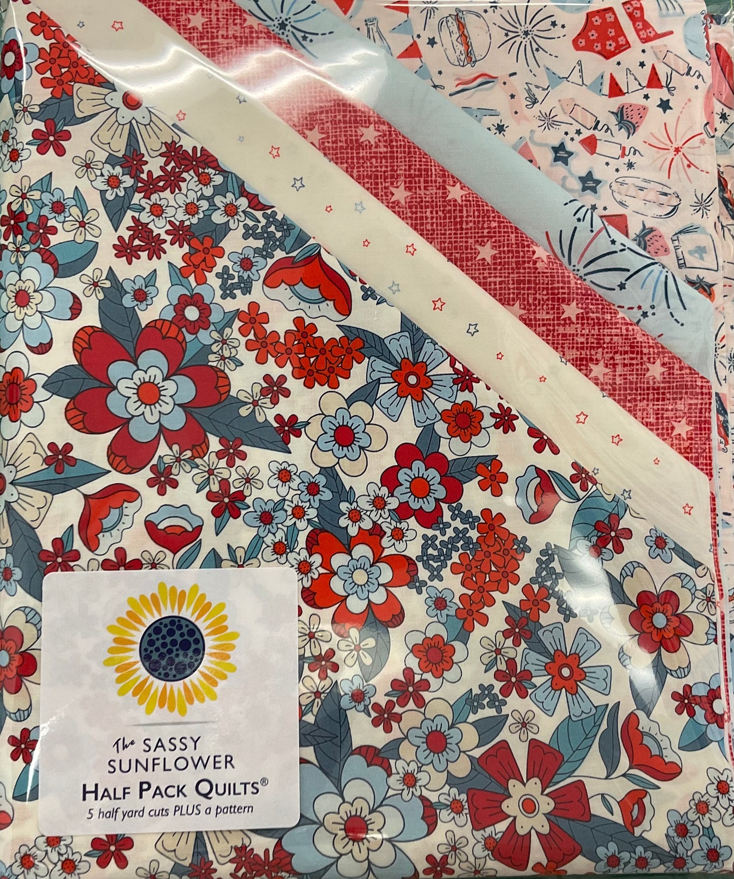 Sassy Sunflower Half Pack - Bloomin' Americana
