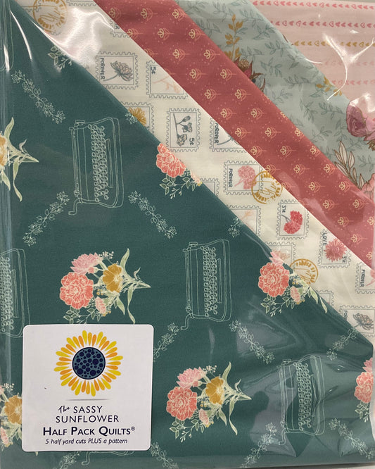 Sassy Sunflower Half Pack - Love Letters