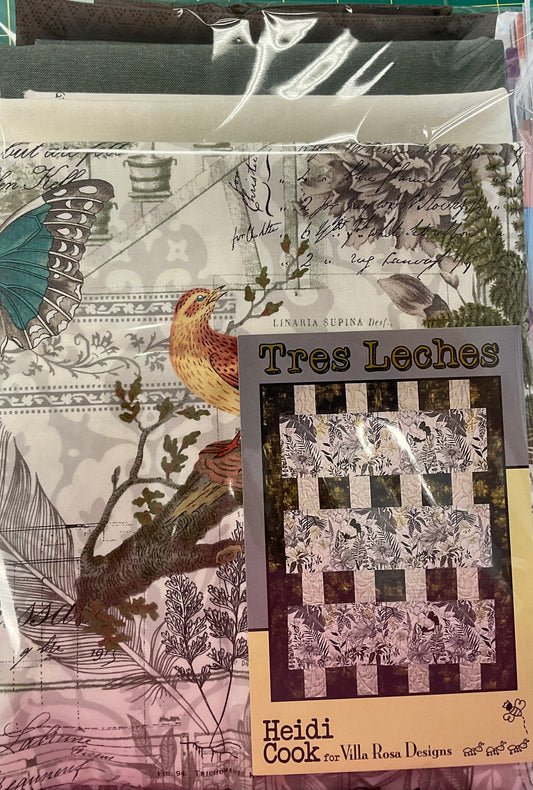 Tres Leches Quilt Kit - 3 Sisters Collage