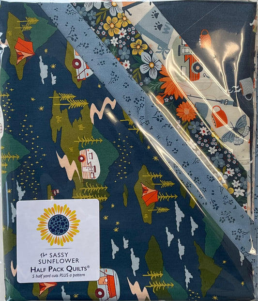 Sassy Sunflower Half Pack - Happy Camper Feminine