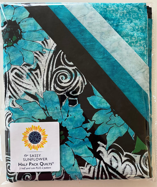 Sassy Sunflower Half Pack - Decorative Carving Blue