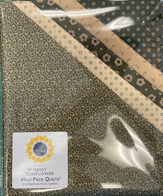 Sassy Sunflower Half Pack - Old Village Greens