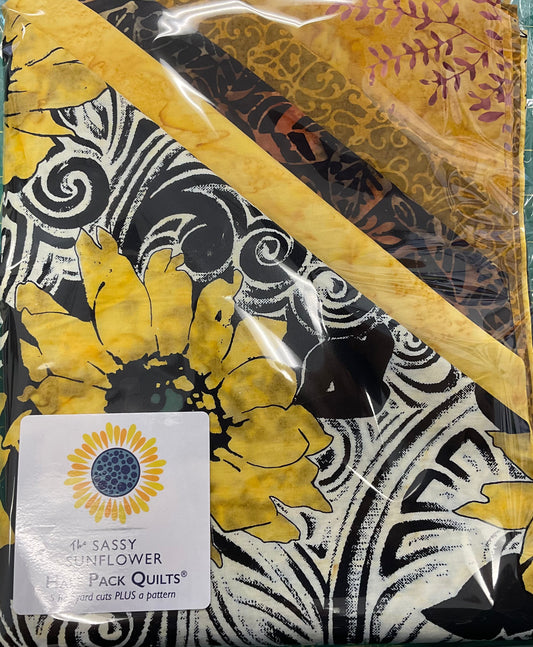 Sassy Sunflower Half Pack - Decorative Carving - Yellow