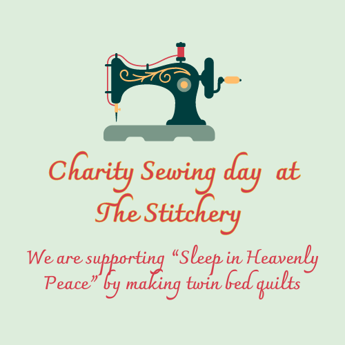 Charity Sewing Day - FRIDAY,  MAY 9, 2025 - 10 am to 3 pm - FREE