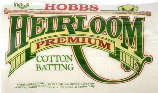 Hobbs Heirloom® Premium 80/20 Batting King - 120" x 120"