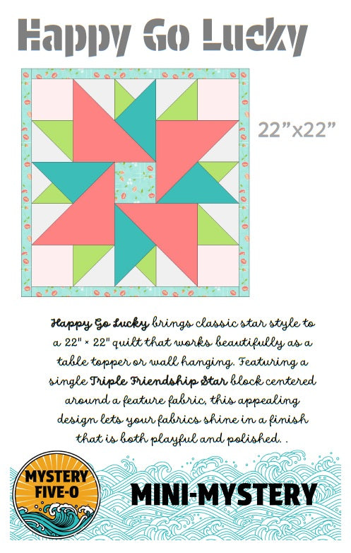 Happy Go Lucky Digital Pattern