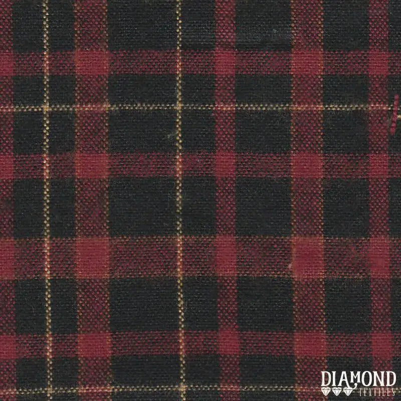 Hickory Ridge - Red Flannel - PER 1/4 YARD