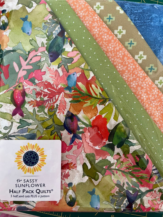 Sassy Sunflower Half Pack - Coral Reef