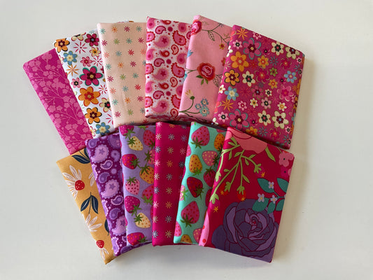 Calico Cowgirls Fat Quarter Pack (12 FQs)